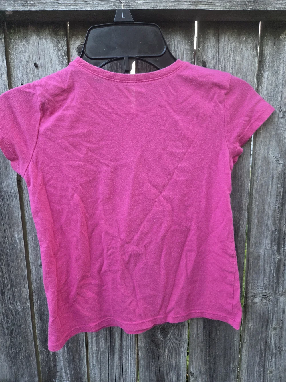 Childrens Place Girls' Pink Graphic Tee with Confident Character Design